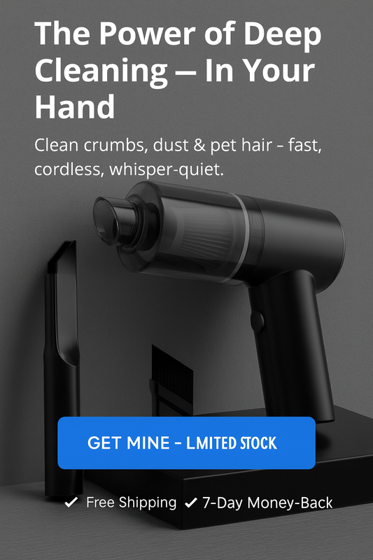 Portable Air Duster Wireless Vacuum Cleaner